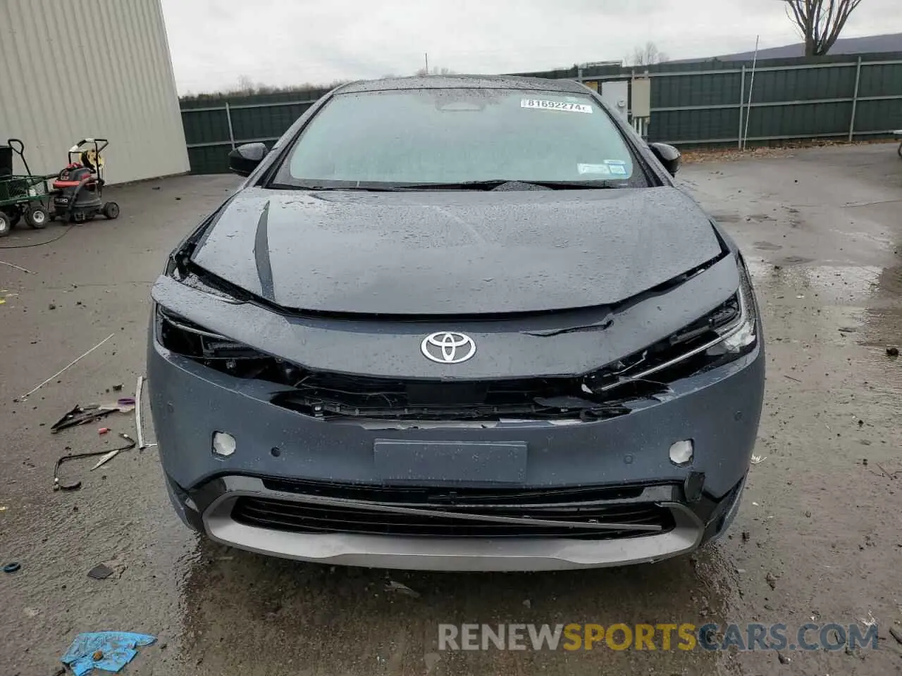 5 fotografías del automóvil dañado JTDADABU4R3017815 TOYOTA PRIUS 2024