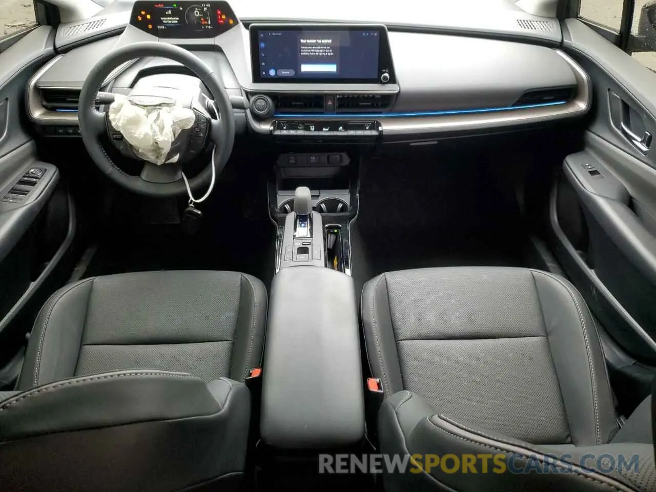 8 fotografías del automóvil dañado JTDADABU4R3017815 TOYOTA PRIUS 2024