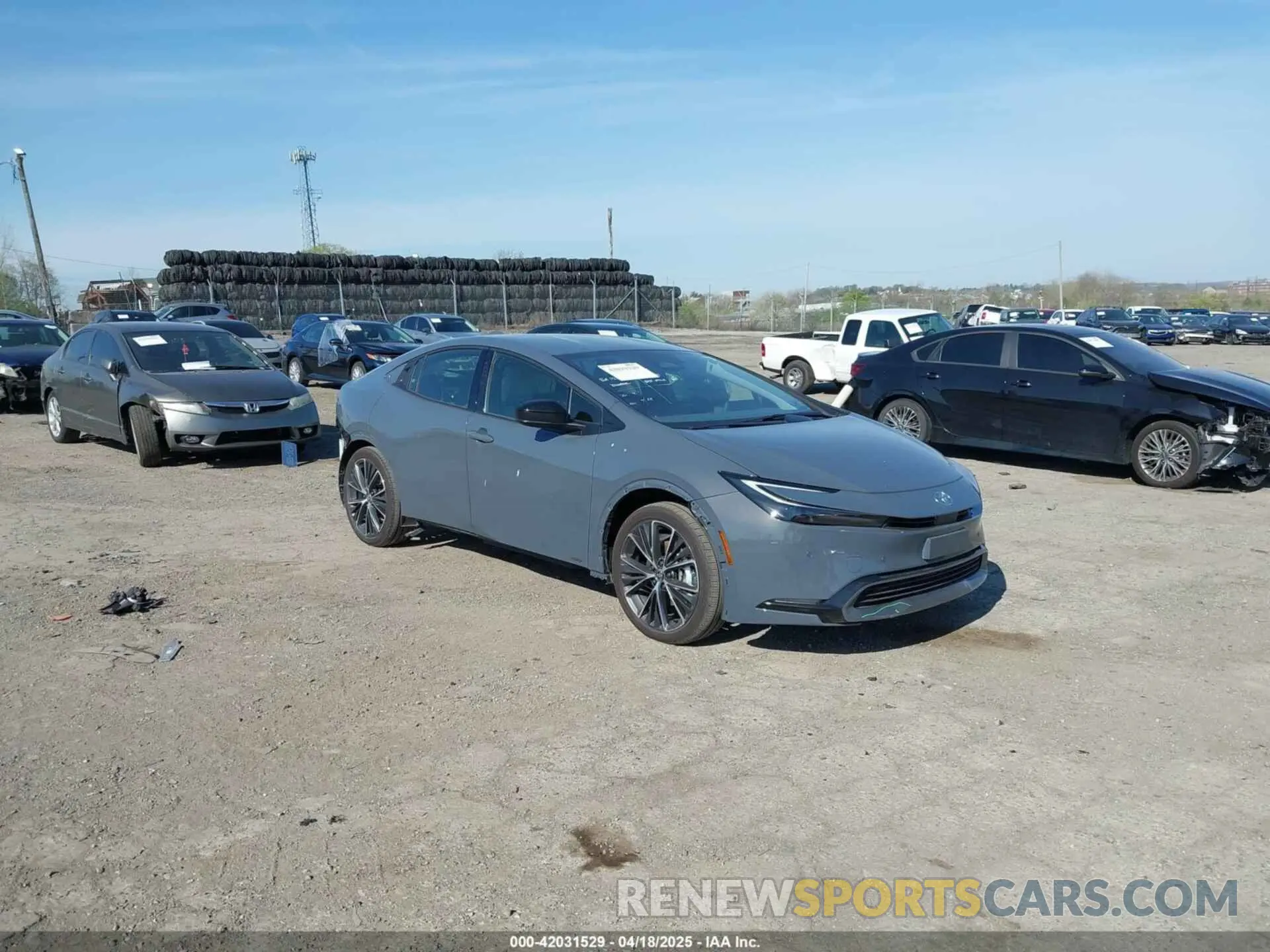 1 fotografías del automóvil dañado JTDADABU6R3018898 TOYOTA PRIUS 2024