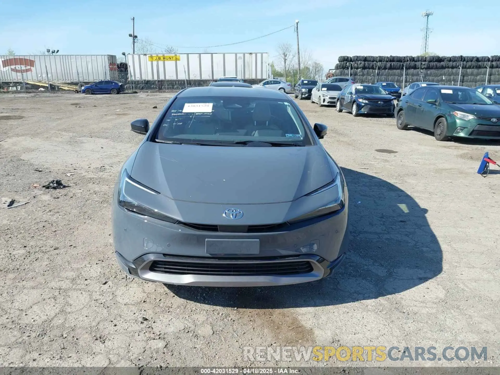 13 fotografías del automóvil dañado JTDADABU6R3018898 TOYOTA PRIUS 2024
