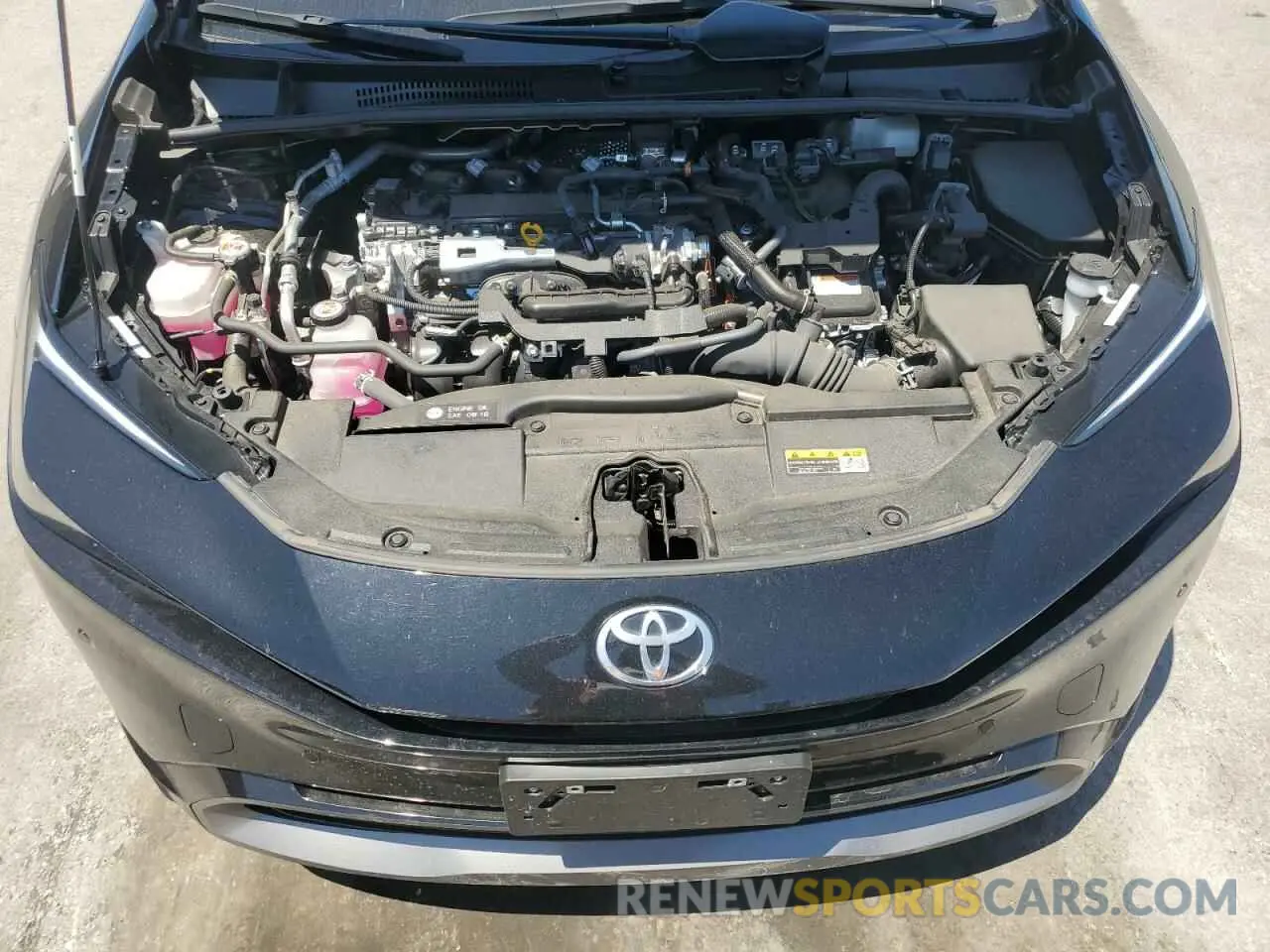 11 fotografías del automóvil dañado JTDADABU7R3013225 TOYOTA PRIUS 2024