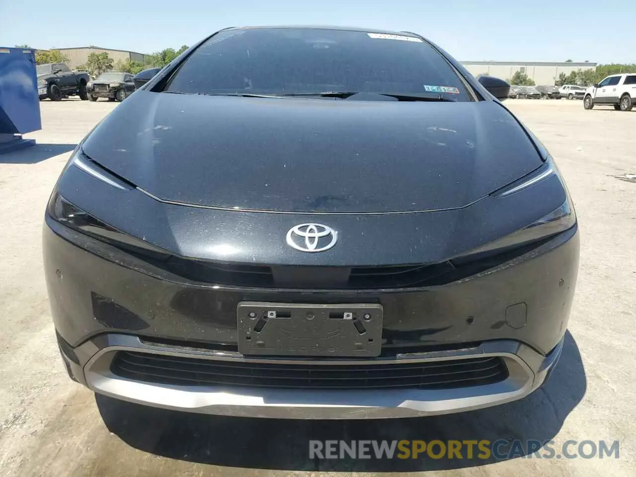 5 fotografías del automóvil dañado JTDADABU7R3013225 TOYOTA PRIUS 2024