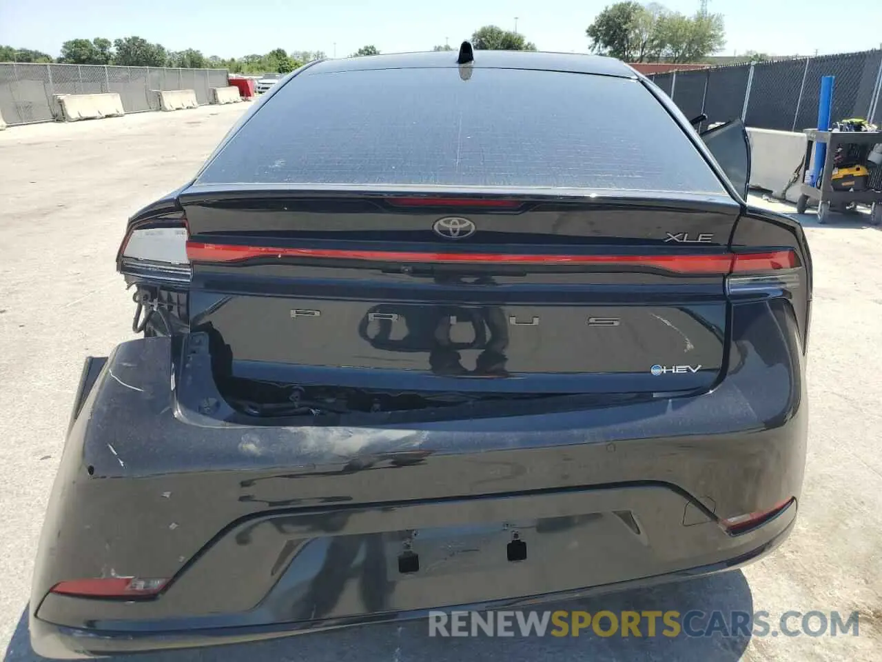 6 fotografías del automóvil dañado JTDADABU7R3013225 TOYOTA PRIUS 2024