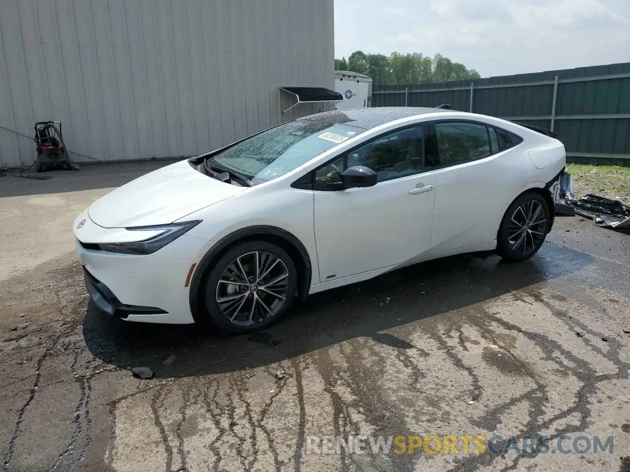 1 fotografías del automóvil dañado JTDADABU7R3018666 TOYOTA PRIUS 2024