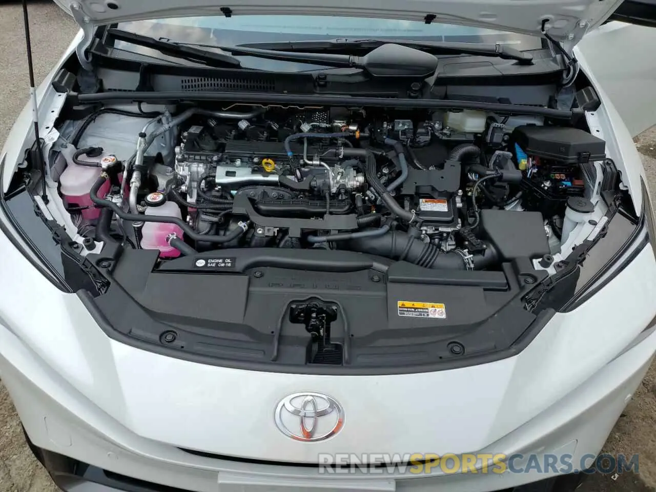11 fotografías del automóvil dañado JTDADABU7R3018666 TOYOTA PRIUS 2024