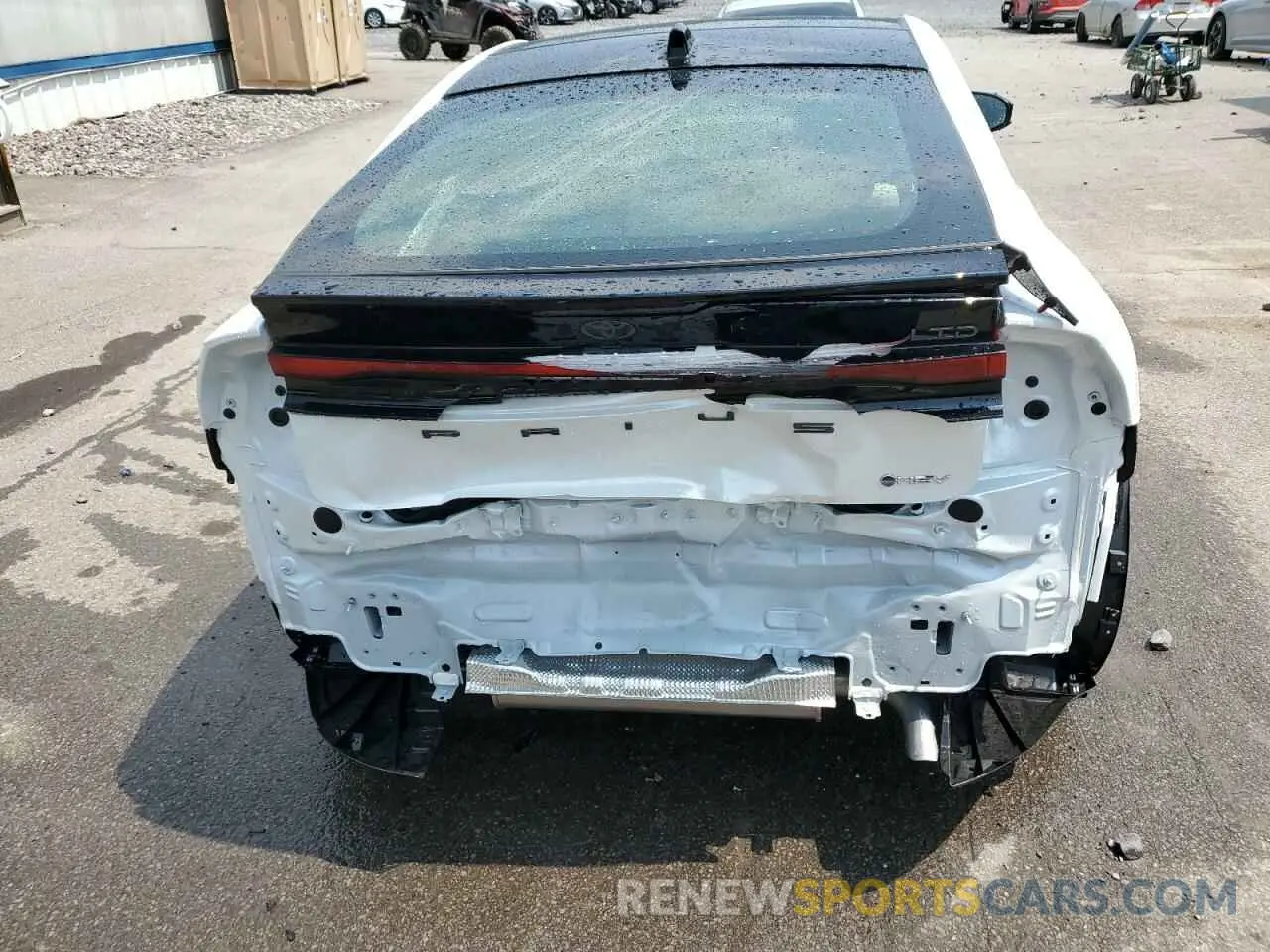 6 fotografías del automóvil dañado JTDADABU7R3018666 TOYOTA PRIUS 2024