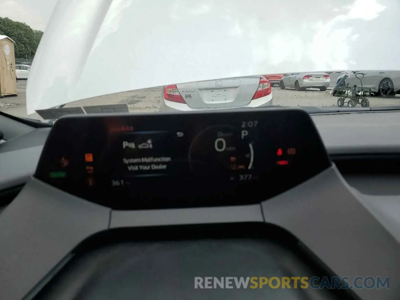 9 fotografías del automóvil dañado JTDADABU7R3018666 TOYOTA PRIUS 2024