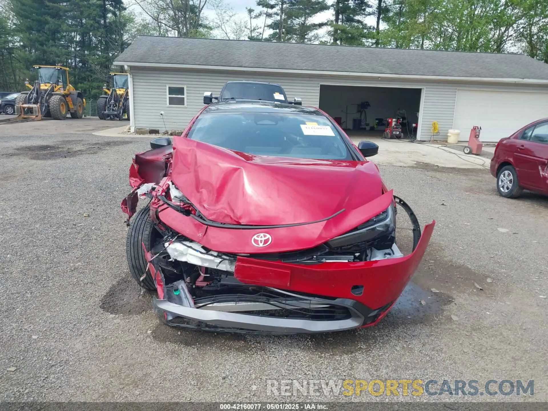 13 fotografías del automóvil dañado JTDADABU8R3013539 TOYOTA PRIUS 2024