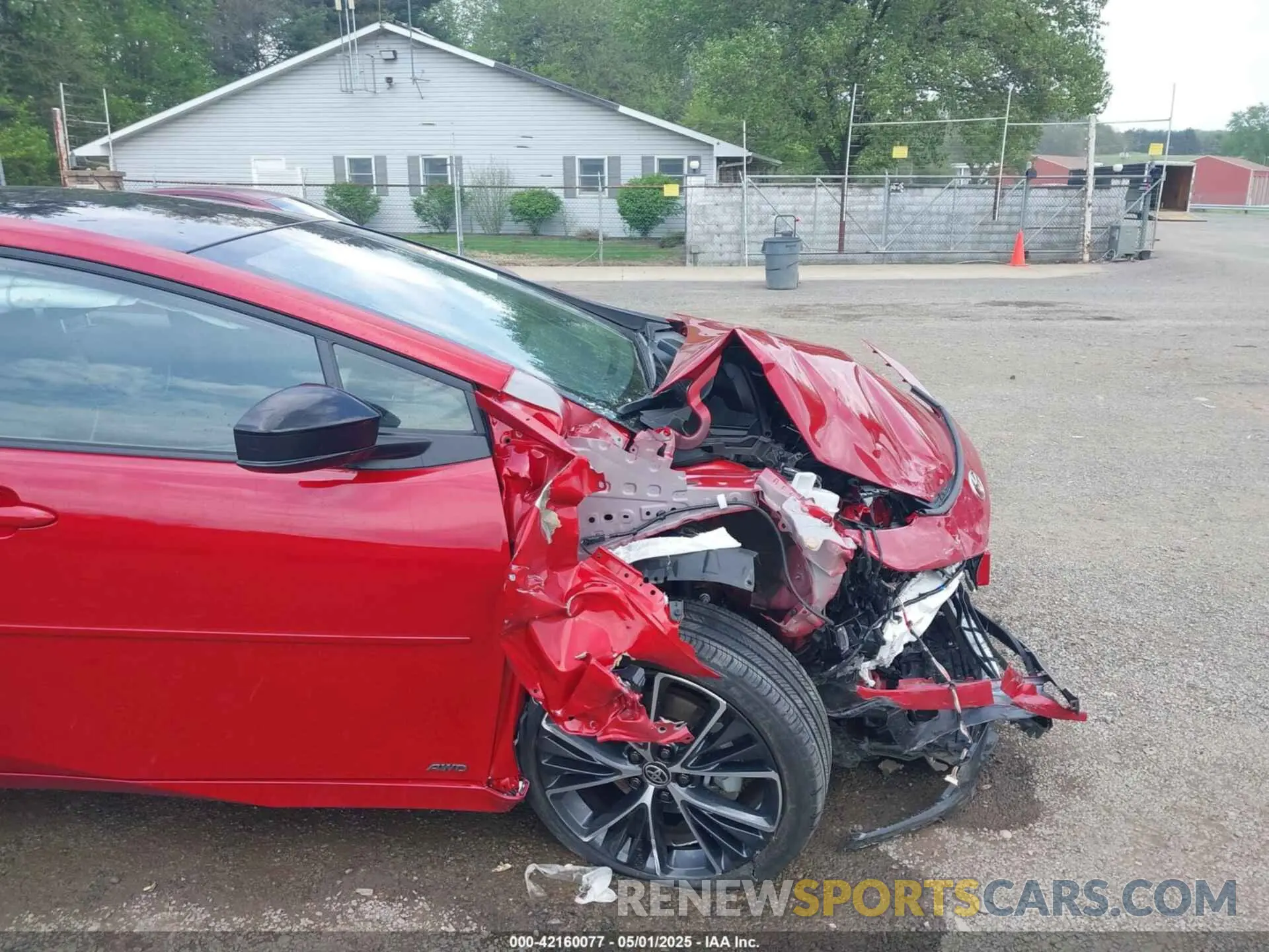 18 fotografías del automóvil dañado JTDADABU8R3013539 TOYOTA PRIUS 2024
