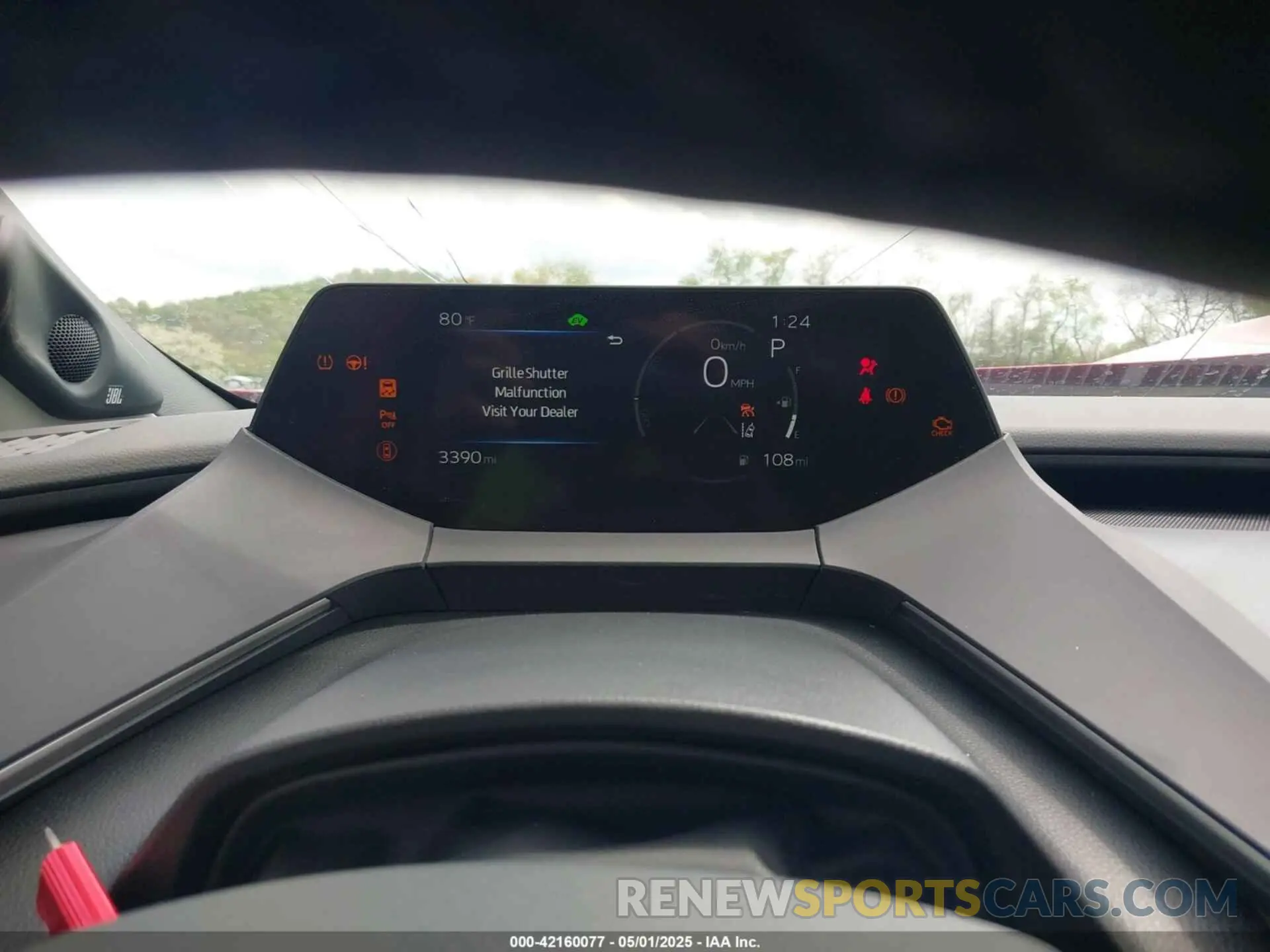 7 fotografías del automóvil dañado JTDADABU8R3013539 TOYOTA PRIUS 2024