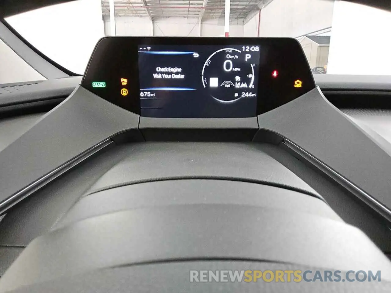 9 fotografías del automóvil dañado JTDACAAU1S3056016 TOYOTA PRIUS 2025