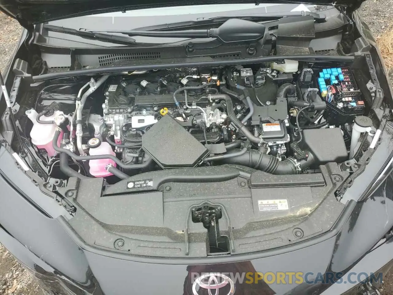 11 fotografías del automóvil dañado JTDADABU5S3025136 TOYOTA PRIUS 2025