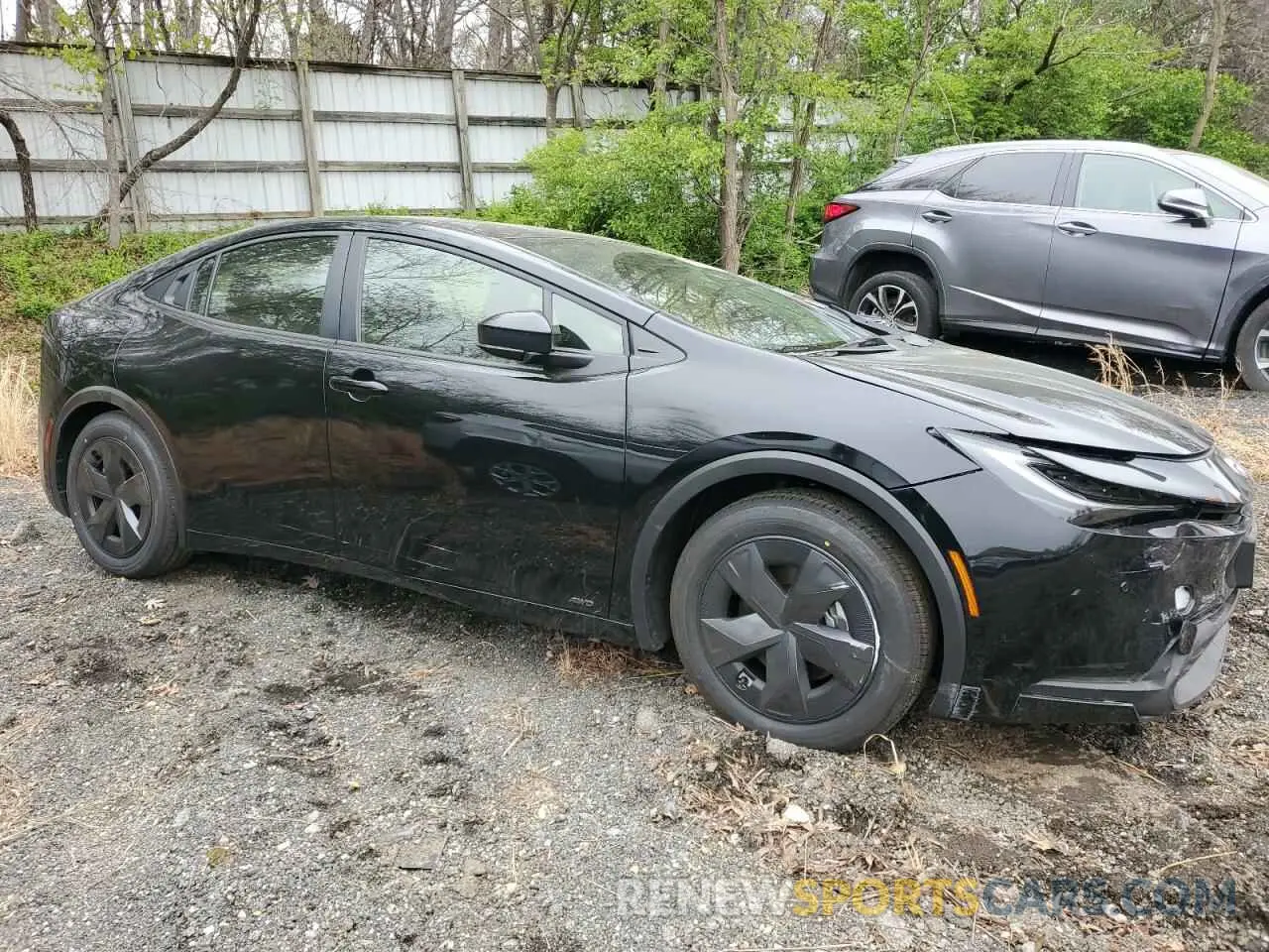 4 fotografías del automóvil dañado JTDADABU5S3025136 TOYOTA PRIUS 2025