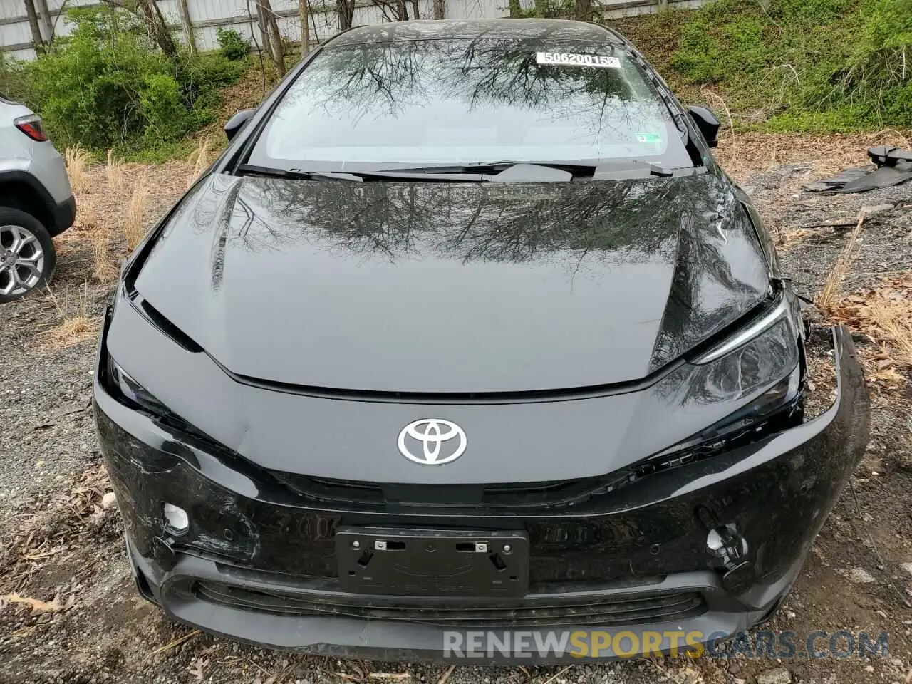 5 fotografías del automóvil dañado JTDADABU5S3025136 TOYOTA PRIUS 2025