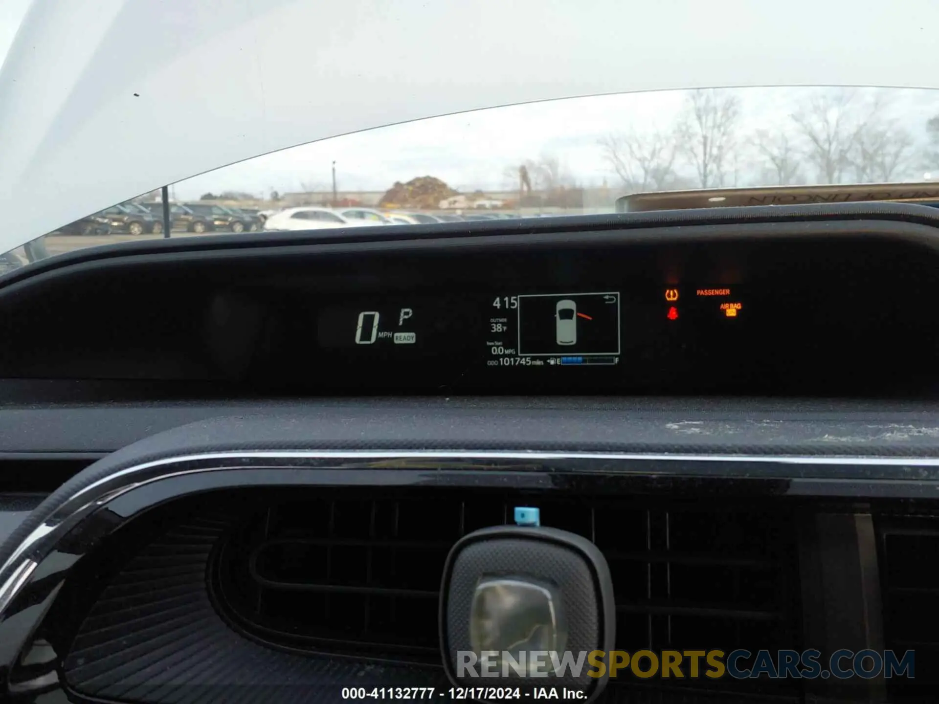 7 fotografías del automóvil dañado JTDKDTB35K1621561 TOYOTA PRIUS C 2019