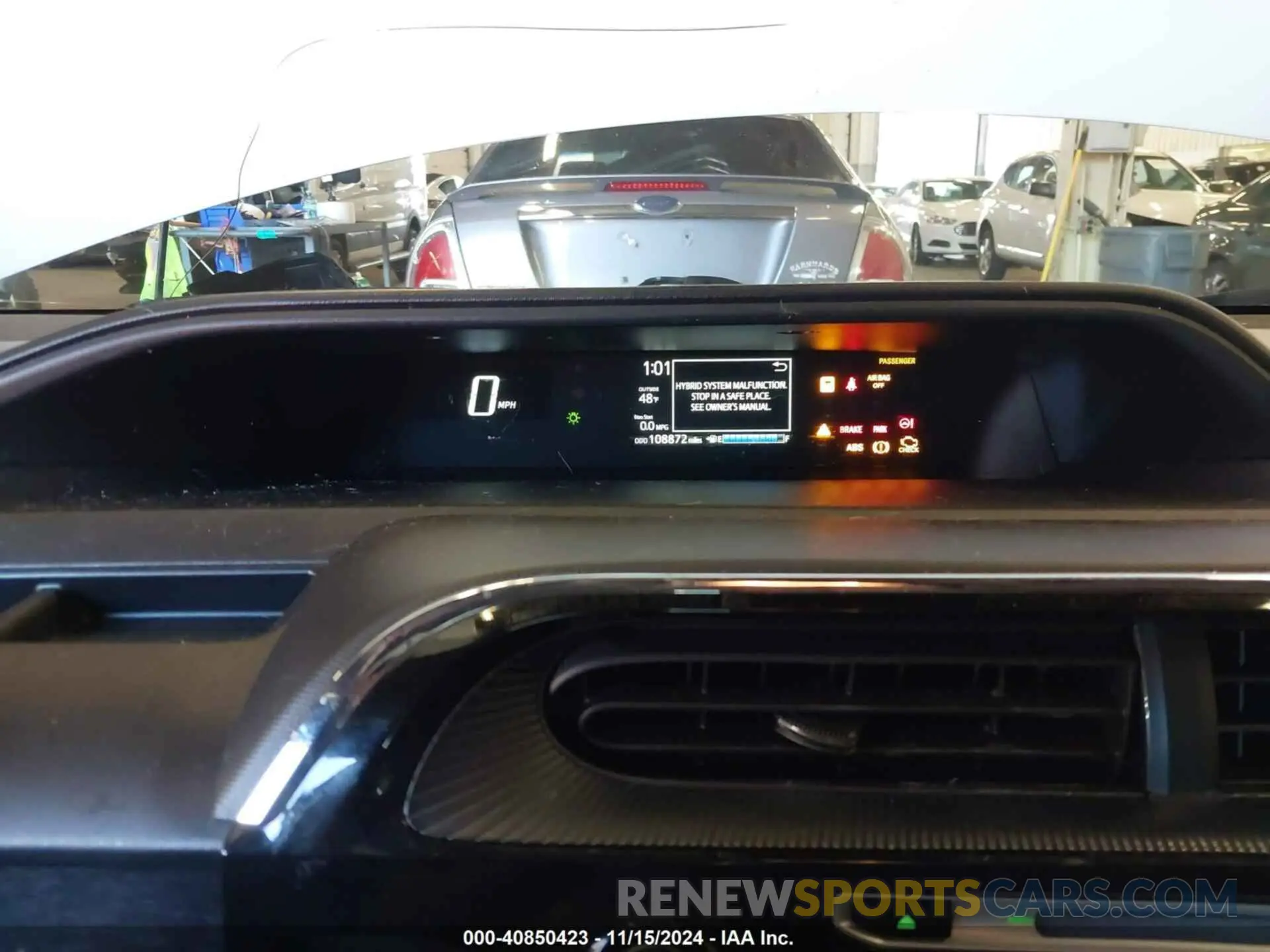 7 fotografías del automóvil dañado JTDKDTB35K1624041 TOYOTA PRIUS C 2019