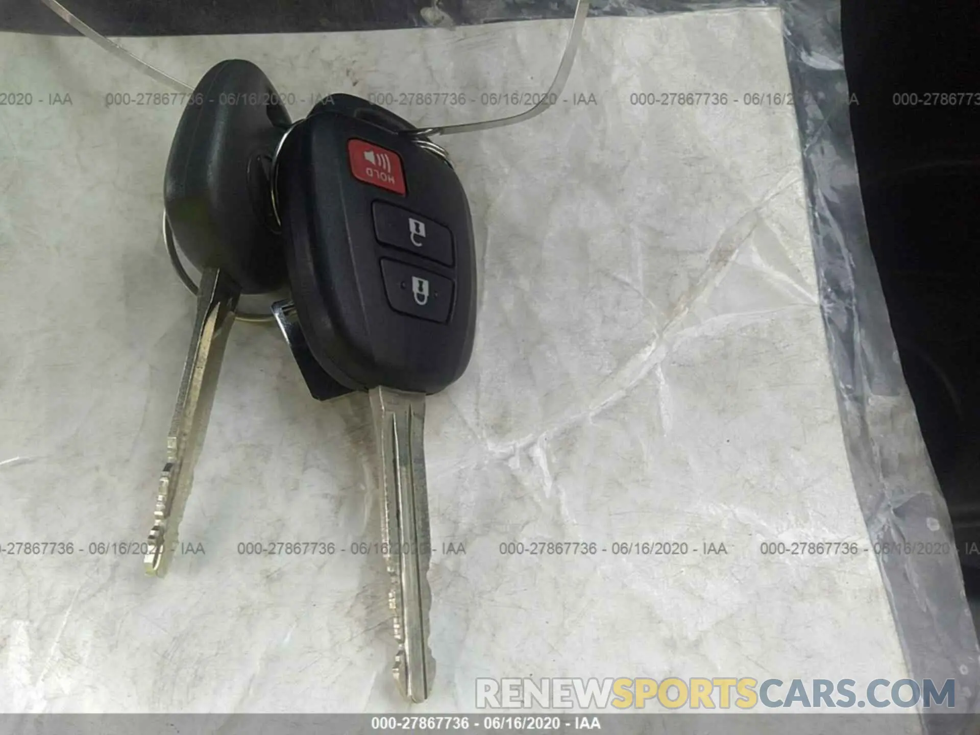 11 fotografías del automóvil dañado JTDKDTB36K1622718 TOYOTA PRIUS C 2019