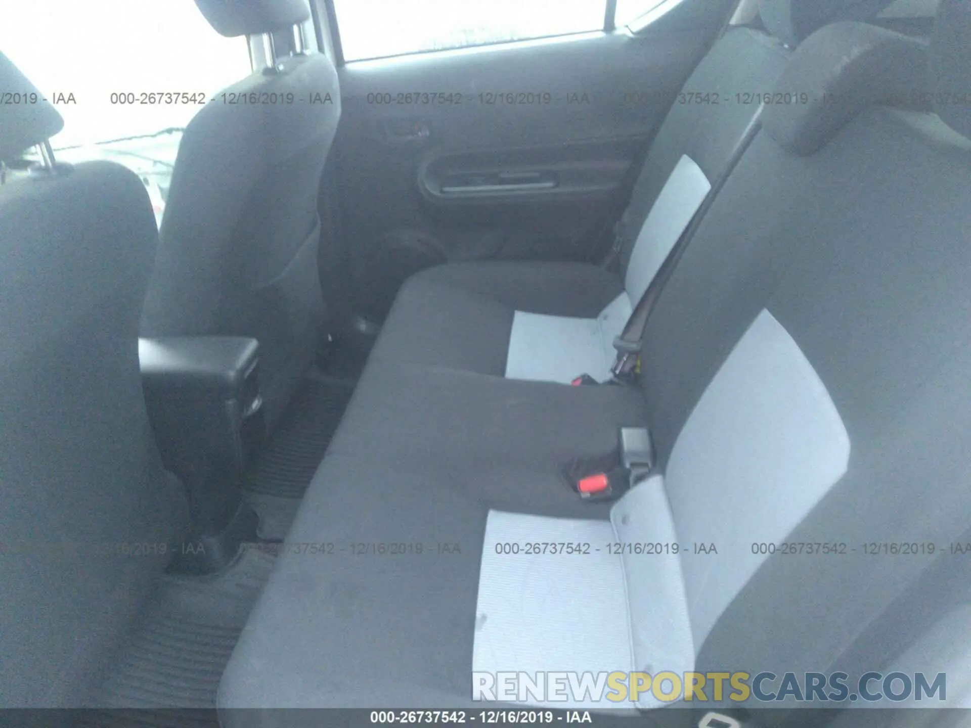 8 fotografías del automóvil dañado JTDKDTB37K1624266 TOYOTA PRIUS C 2019