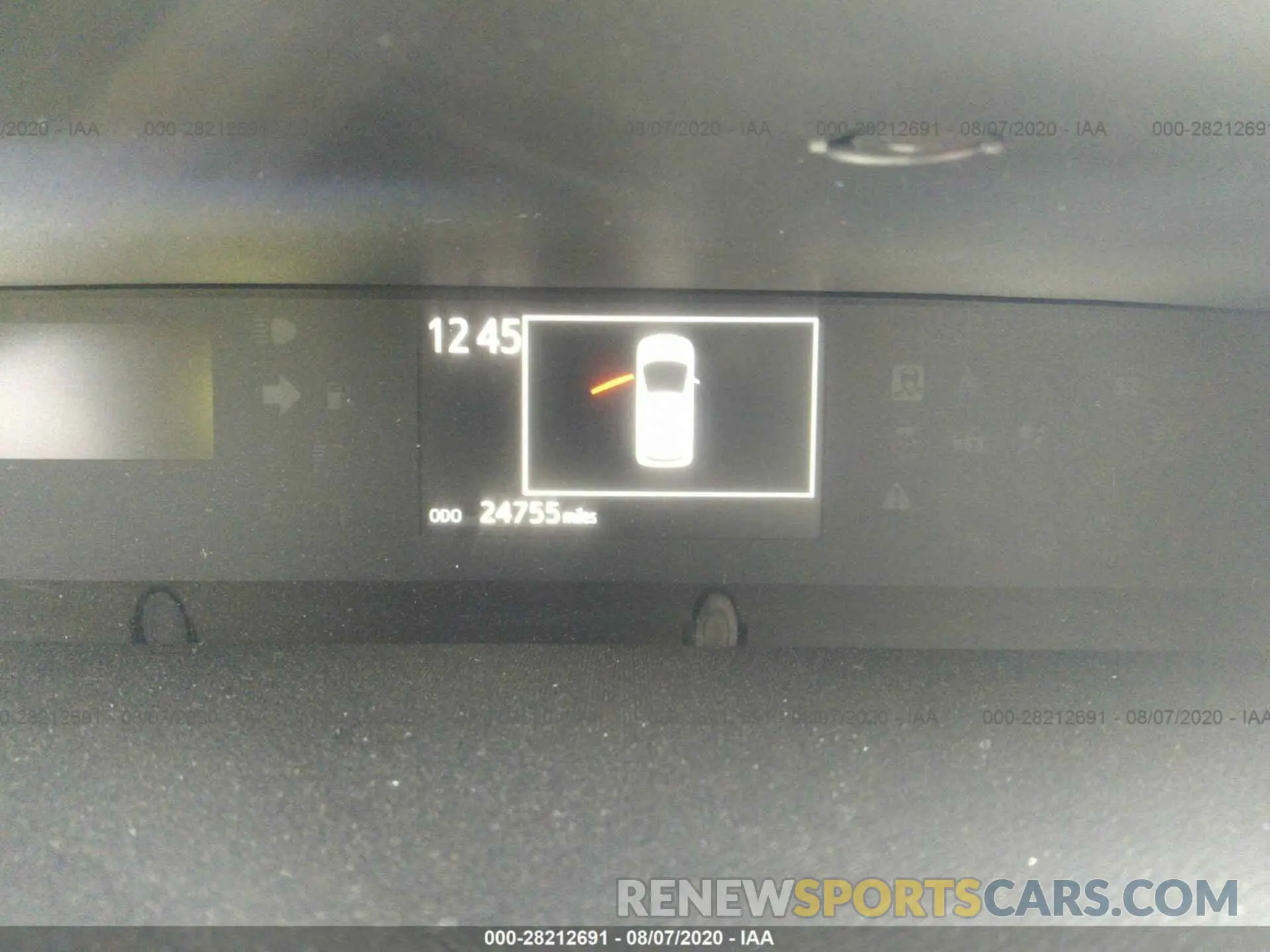 7 fotografías del automóvil dañado JTDKDTB39K1621031 TOYOTA PRIUS C 2019