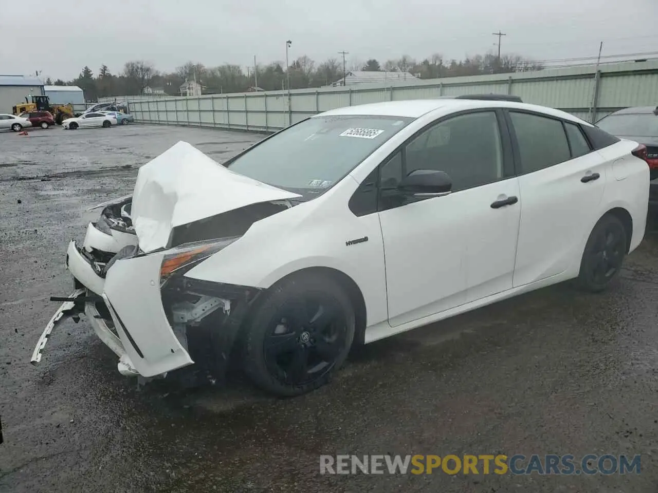 1 fotografías del automóvil dañado JTDKAMFU0N3172350 TOYOTA PRIUS NIGH 2022