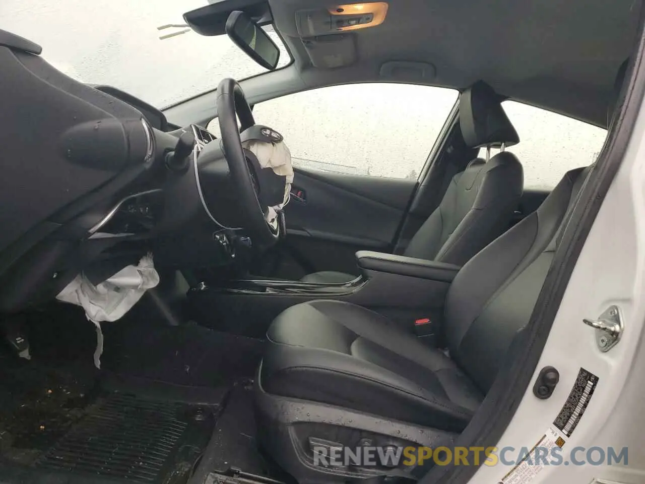 7 fotografías del automóvil dañado JTDKAMFU0N3172350 TOYOTA PRIUS NIGH 2022