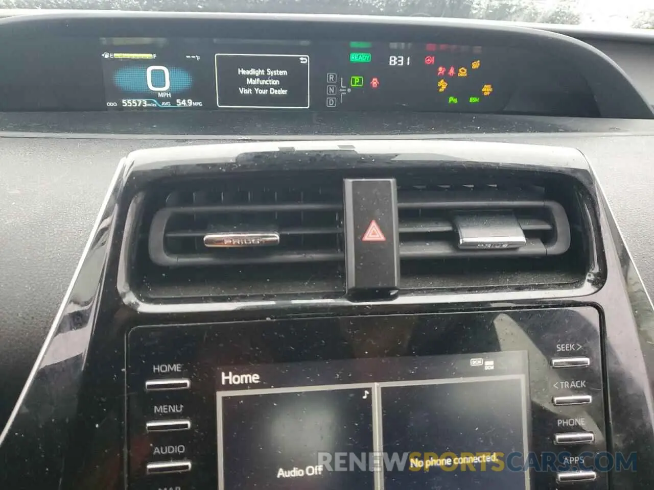 9 fotografías del automóvil dañado JTDKAMFU0N3172350 TOYOTA PRIUS NIGH 2022