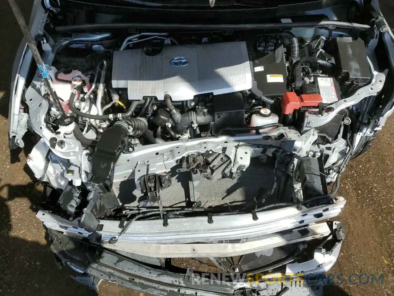 11 fotografías del automóvil dañado JTDKAMFU0N3175006 TOYOTA PRIUS NIGH 2022