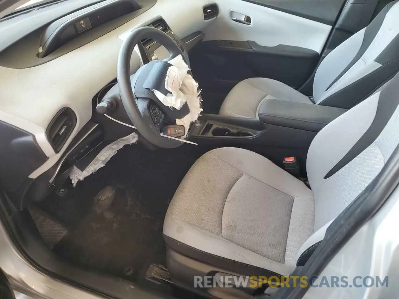 7 fotografías del automóvil dañado JTDKAMFU0N3175006 TOYOTA PRIUS NIGH 2022