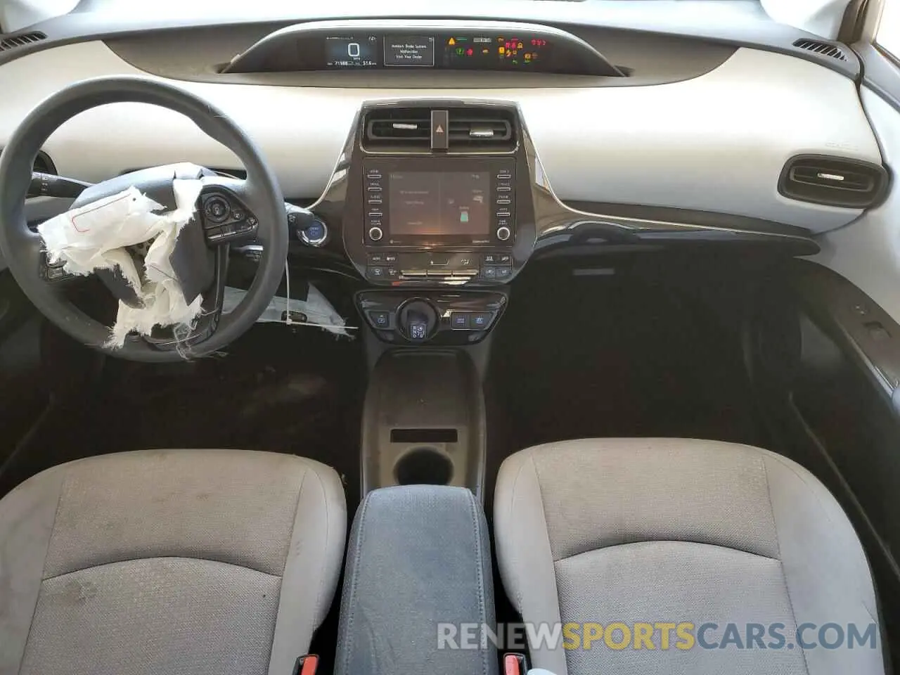 8 fotografías del automóvil dañado JTDKAMFU0N3175006 TOYOTA PRIUS NIGH 2022