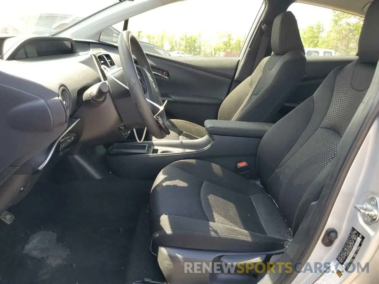 7 fotografías del automóvil dañado JTDKAMFU0N3176513 TOYOTA PRIUS NIGH 2022