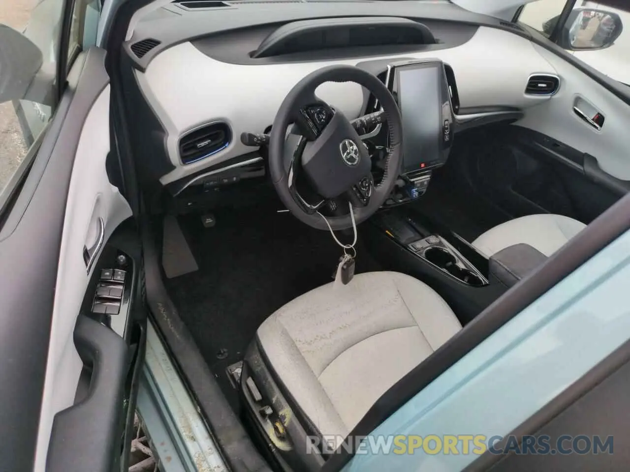 8 fotografías del automóvil dañado JTDKAMFU1N3167397 TOYOTA PRIUS NIGH 2022