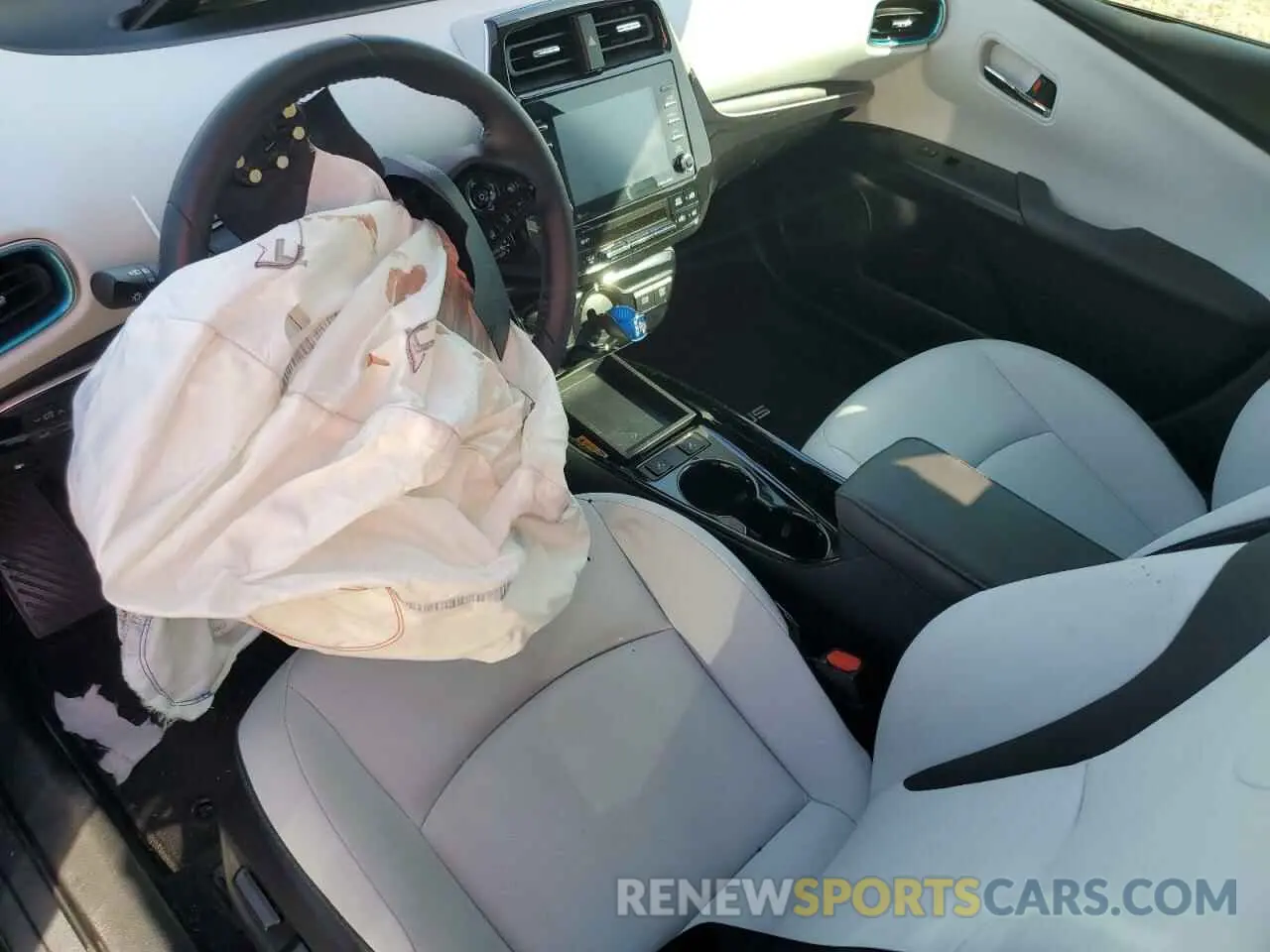 8 fotografías del automóvil dañado JTDKAMFU1N3172681 TOYOTA PRIUS NIGH 2022