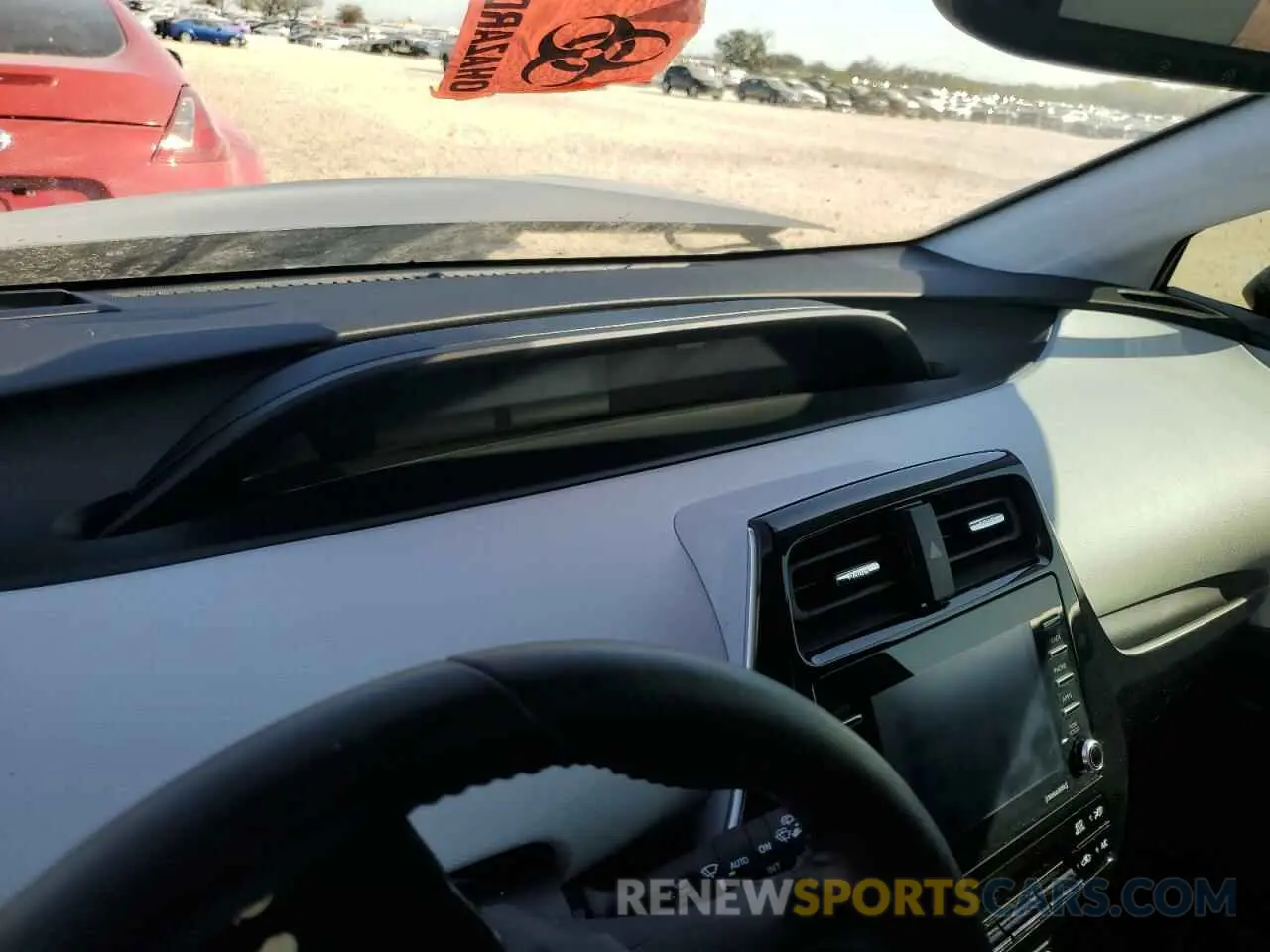 9 fotografías del automóvil dañado JTDKAMFU1N3172681 TOYOTA PRIUS NIGH 2022