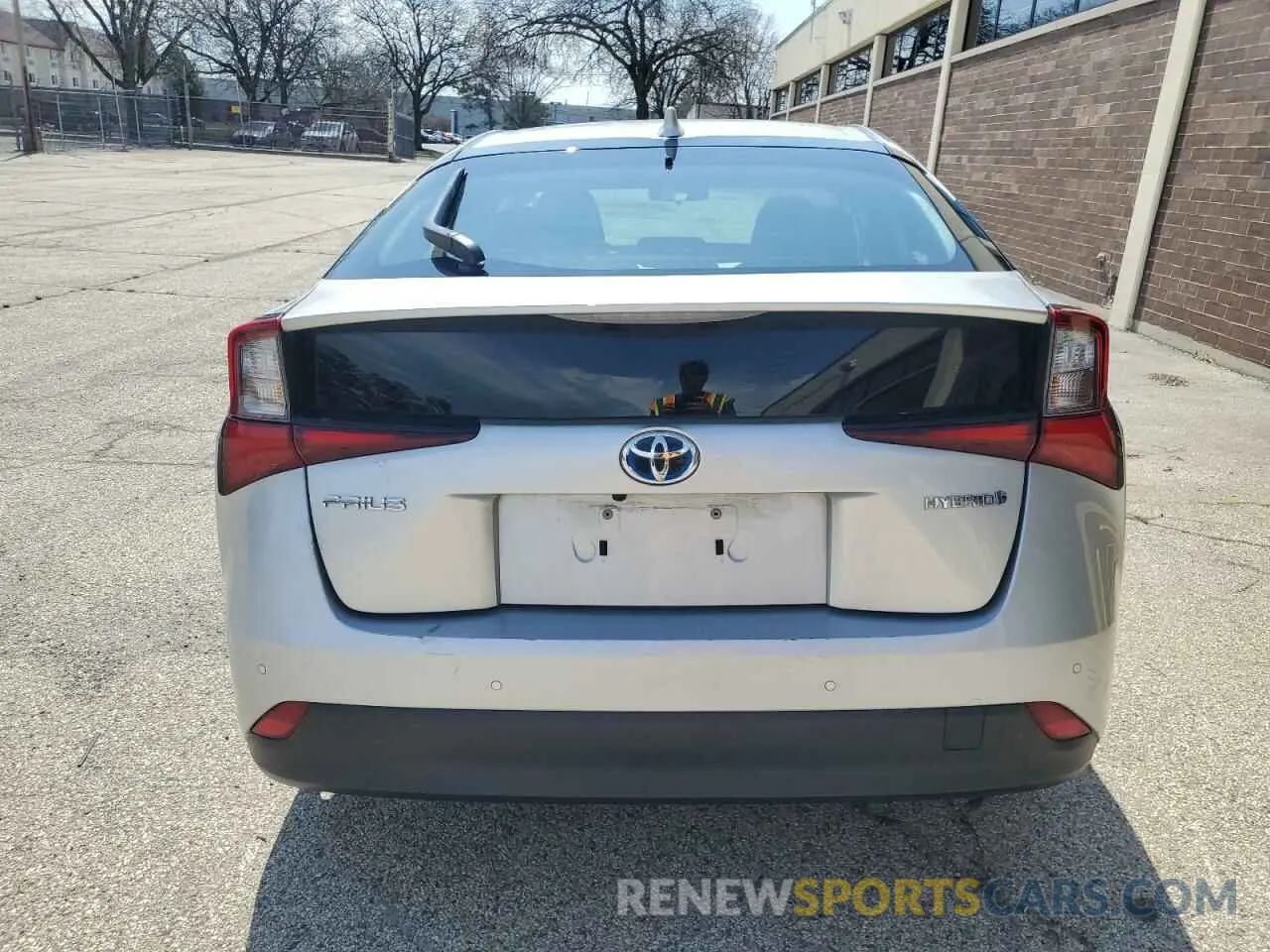 6 fotografías del automóvil dañado JTDKAMFU1N3175077 TOYOTA PRIUS NIGH 2022