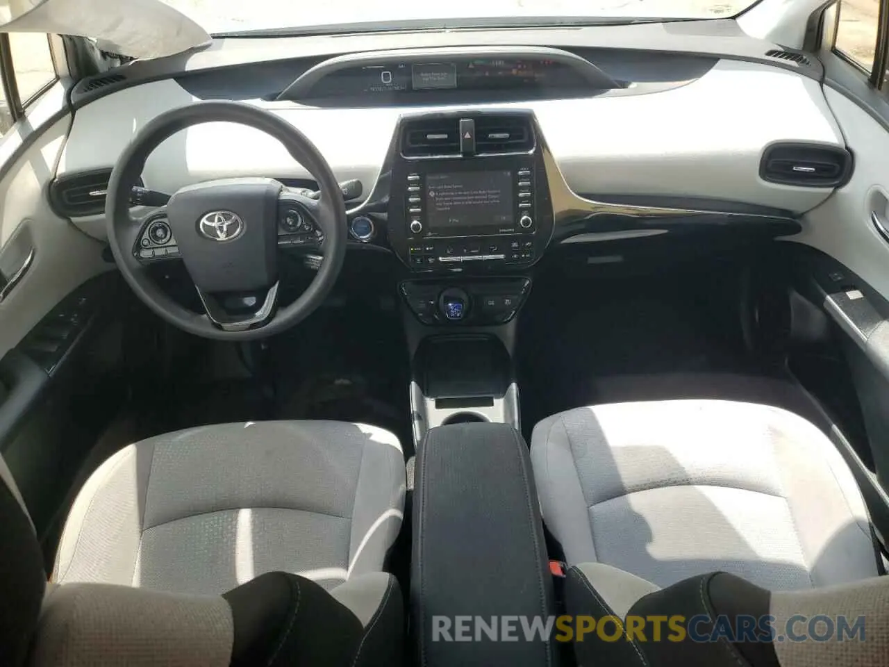 8 fotografías del automóvil dañado JTDKAMFU1N3175077 TOYOTA PRIUS NIGH 2022