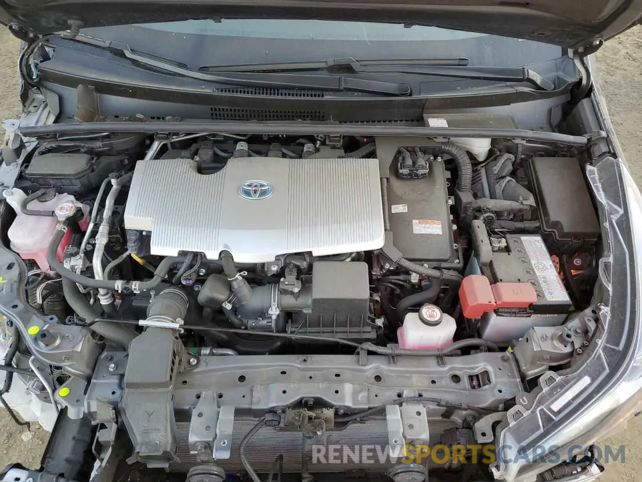 11 fotografías del automóvil dañado JTDKAMFU1N3175368 TOYOTA PRIUS NIGH 2022