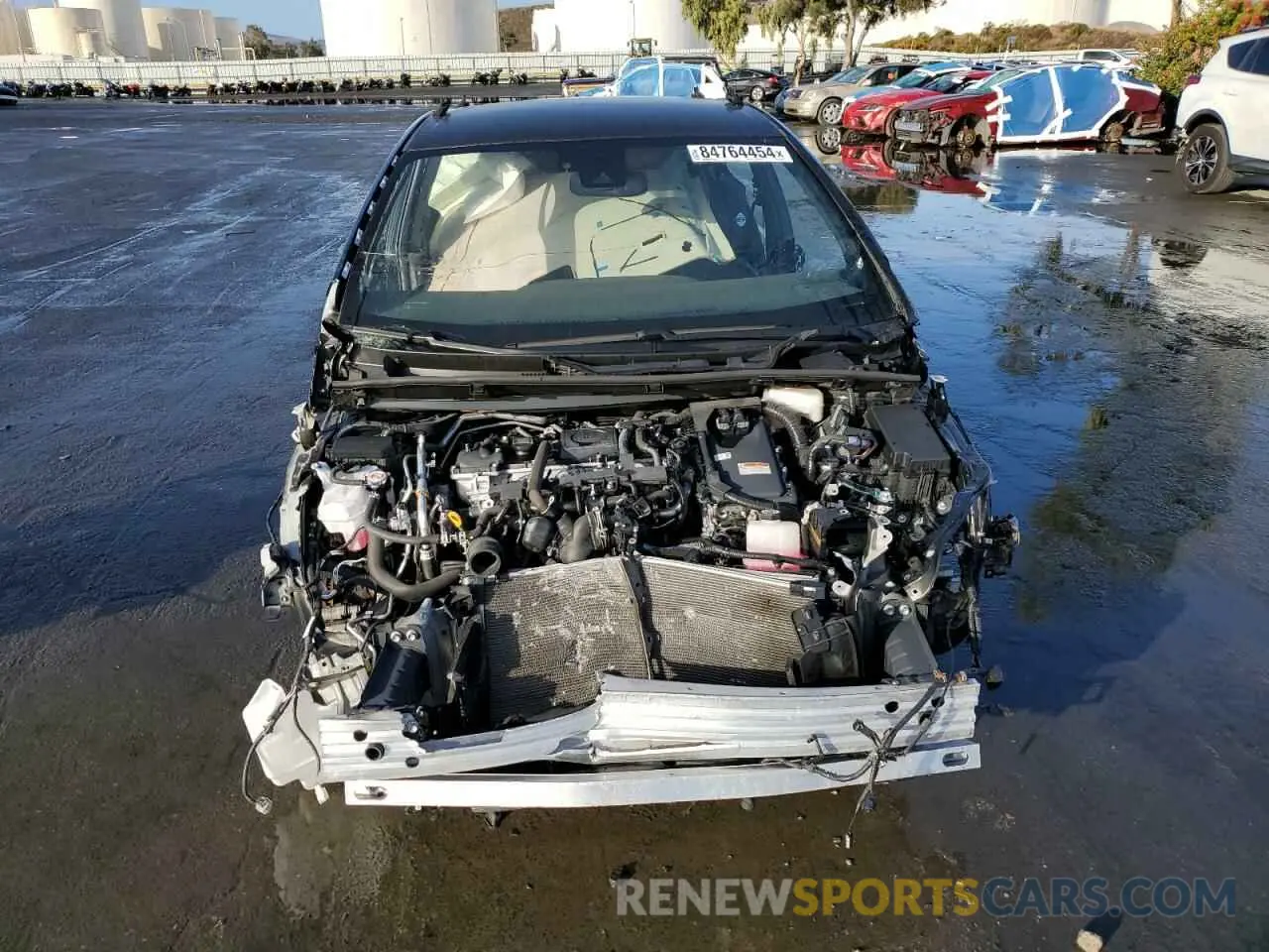 5 fotografías del automóvil dañado JTDKAMFU1N3179050 TOYOTA PRIUS NIGH 2022