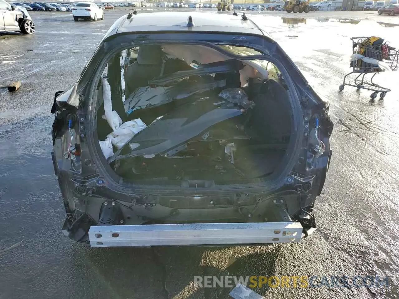 6 fotografías del automóvil dañado JTDKAMFU1N3179050 TOYOTA PRIUS NIGH 2022