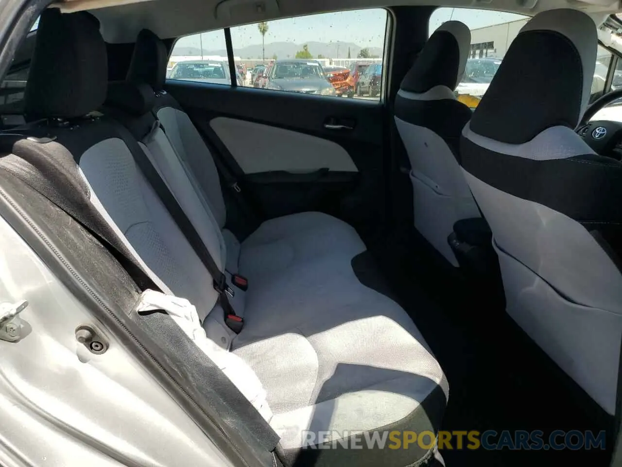 10 fotografías del automóvil dañado JTDKAMFU1N3179243 TOYOTA PRIUS NIGH 2022