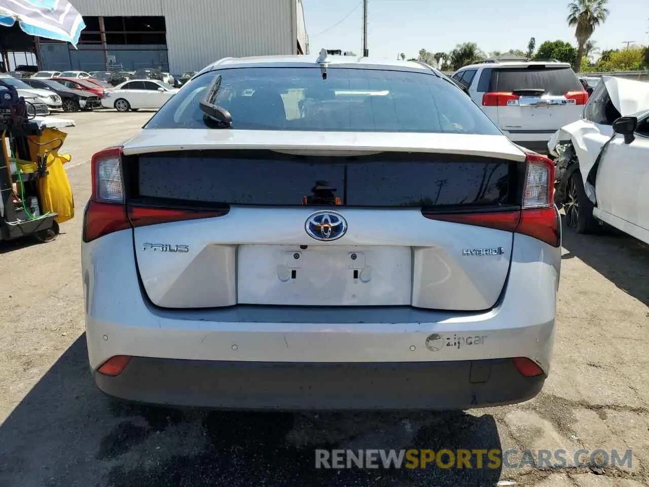6 fotografías del automóvil dañado JTDKAMFU1N3179243 TOYOTA PRIUS NIGH 2022