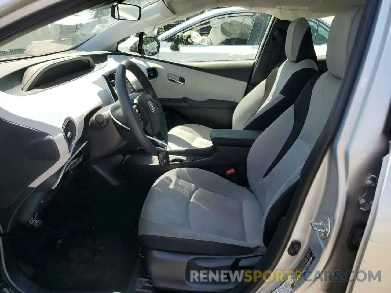 7 fotografías del automóvil dañado JTDKAMFU1N3179243 TOYOTA PRIUS NIGH 2022