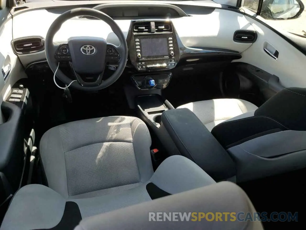 8 fotografías del automóvil dañado JTDKAMFU1N3179243 TOYOTA PRIUS NIGH 2022