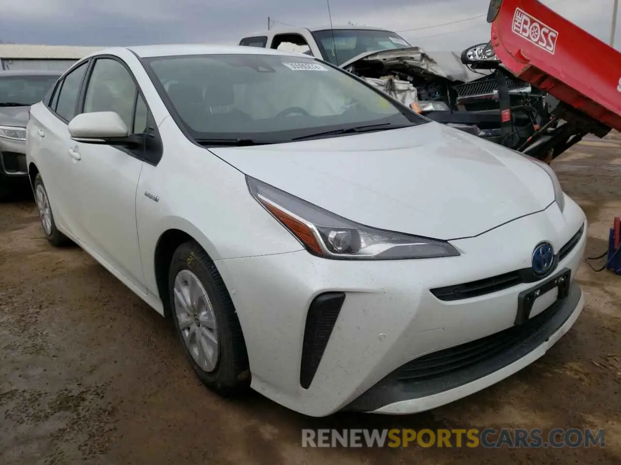 1 fotografías del automóvil dañado JTDKAMFU2N3156649 TOYOTA PRIUS NIGH 2022