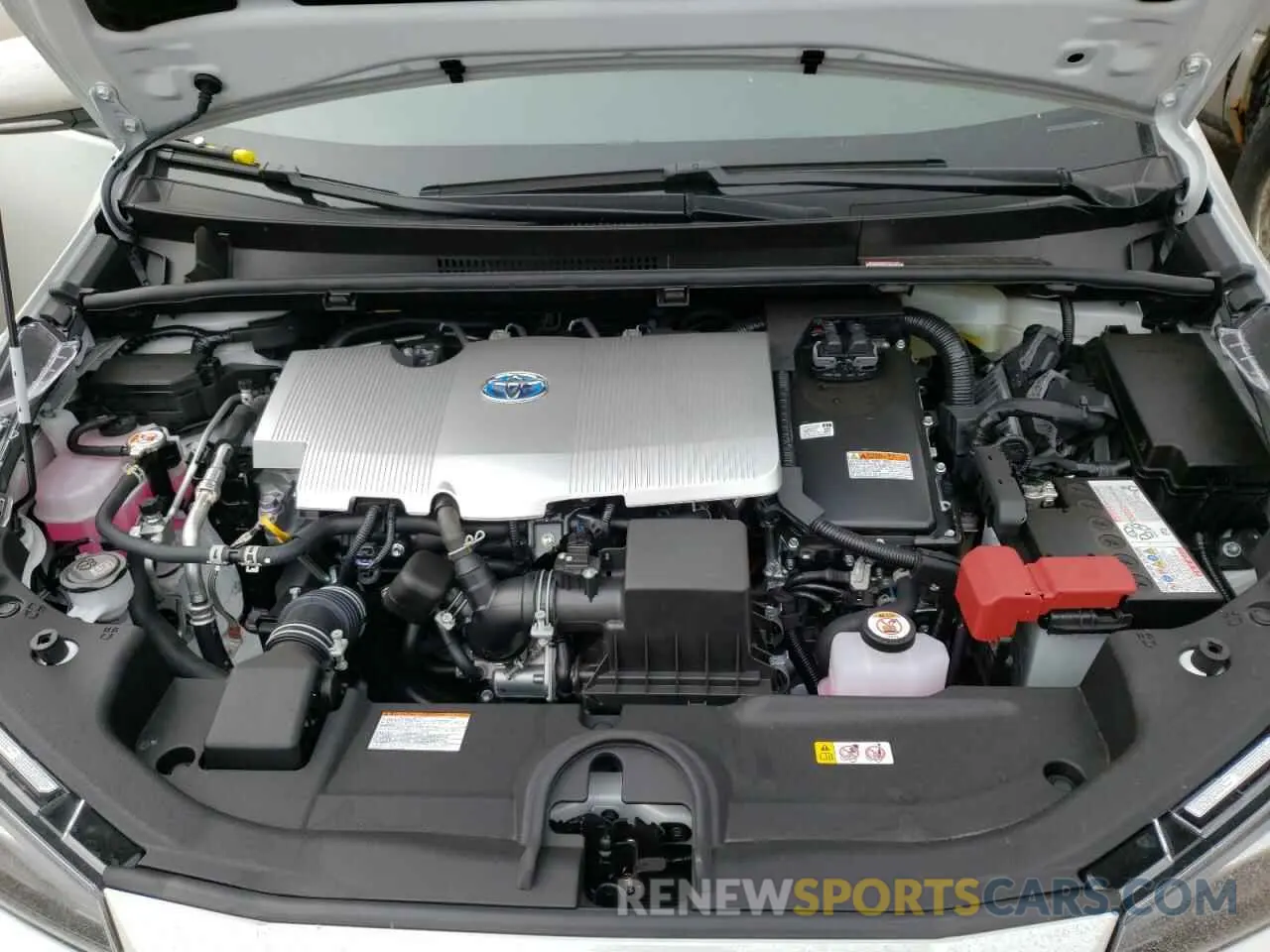 7 fotografías del automóvil dañado JTDKAMFU2N3156649 TOYOTA PRIUS NIGH 2022