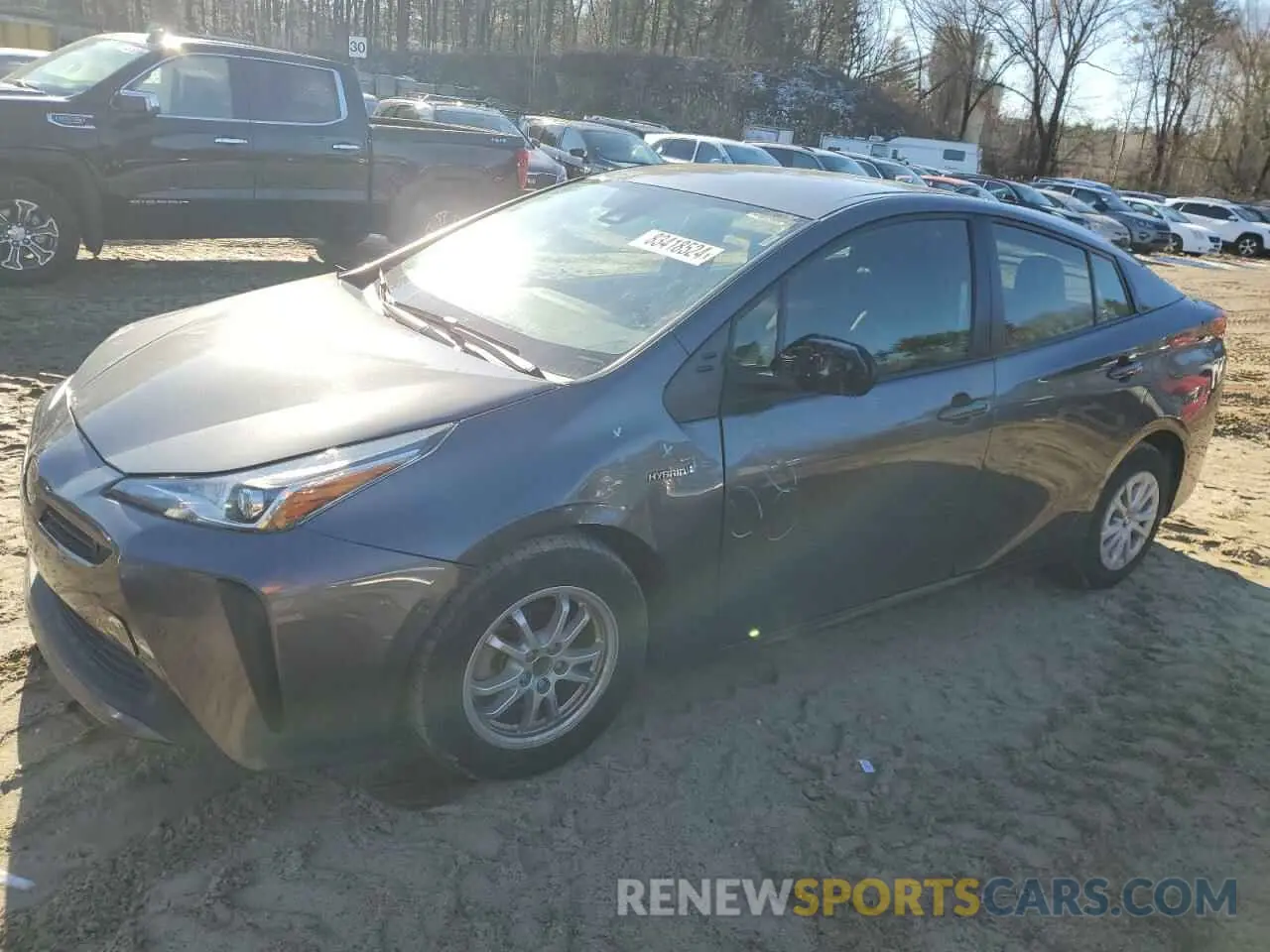 1 fotografías del automóvil dañado JTDKAMFU2N3157641 TOYOTA PRIUS NIGH 2022
