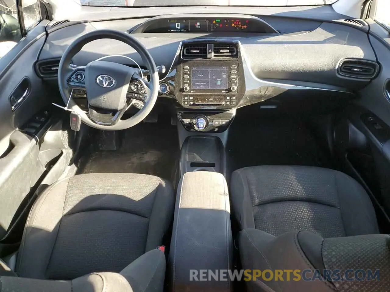 8 fotografías del automóvil dañado JTDKAMFU2N3157641 TOYOTA PRIUS NIGH 2022