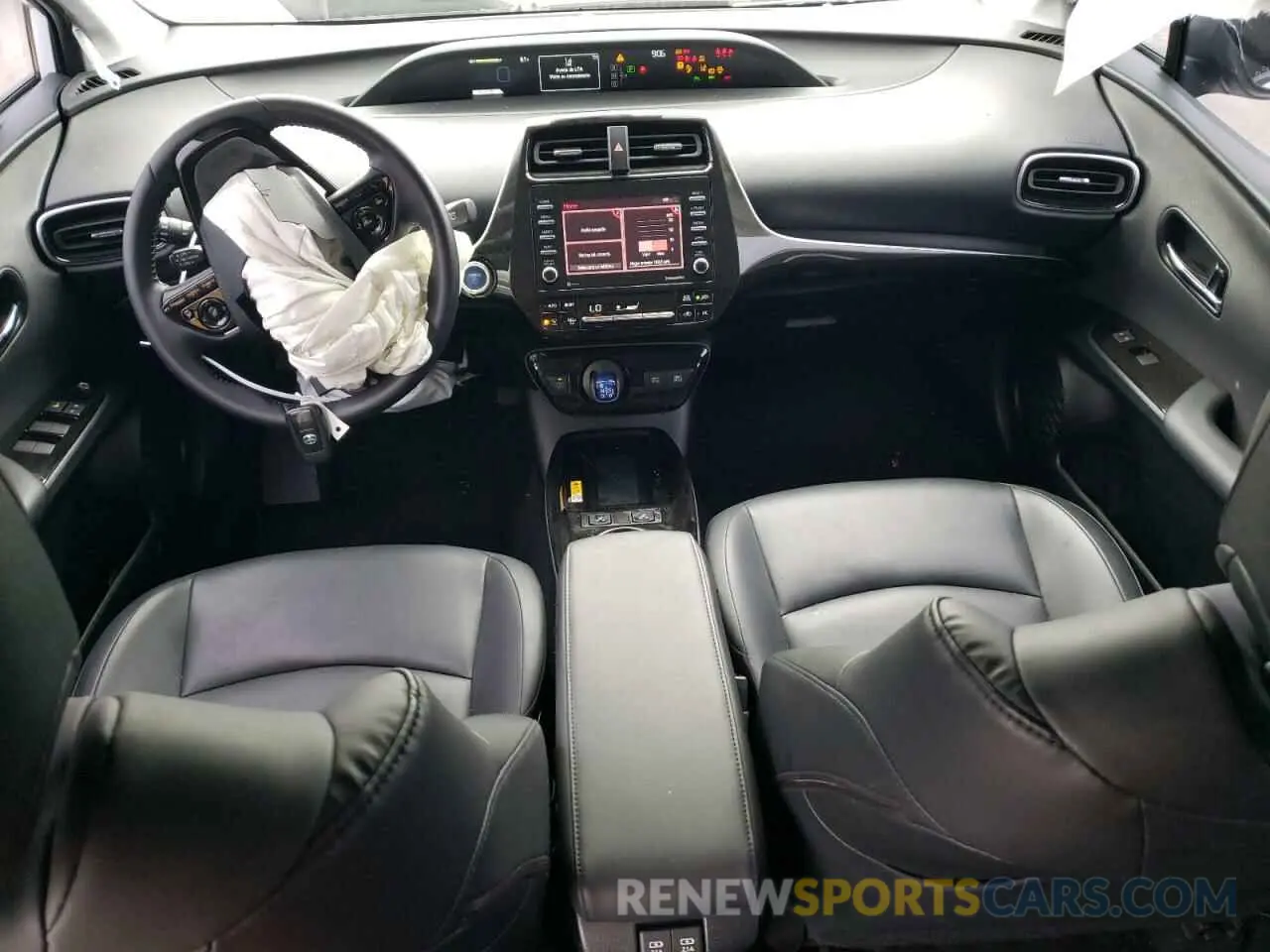 8 fotografías del automóvil dañado JTDKAMFU2N3168705 TOYOTA PRIUS NIGH 2022