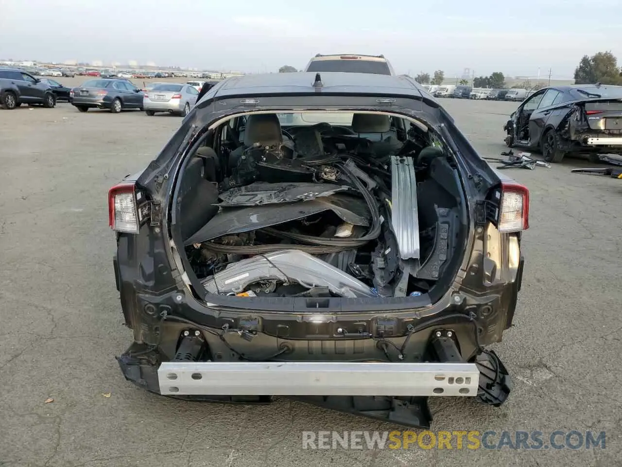 6 fotografías del automóvil dañado JTDKAMFU2N3178943 TOYOTA PRIUS NIGH 2022