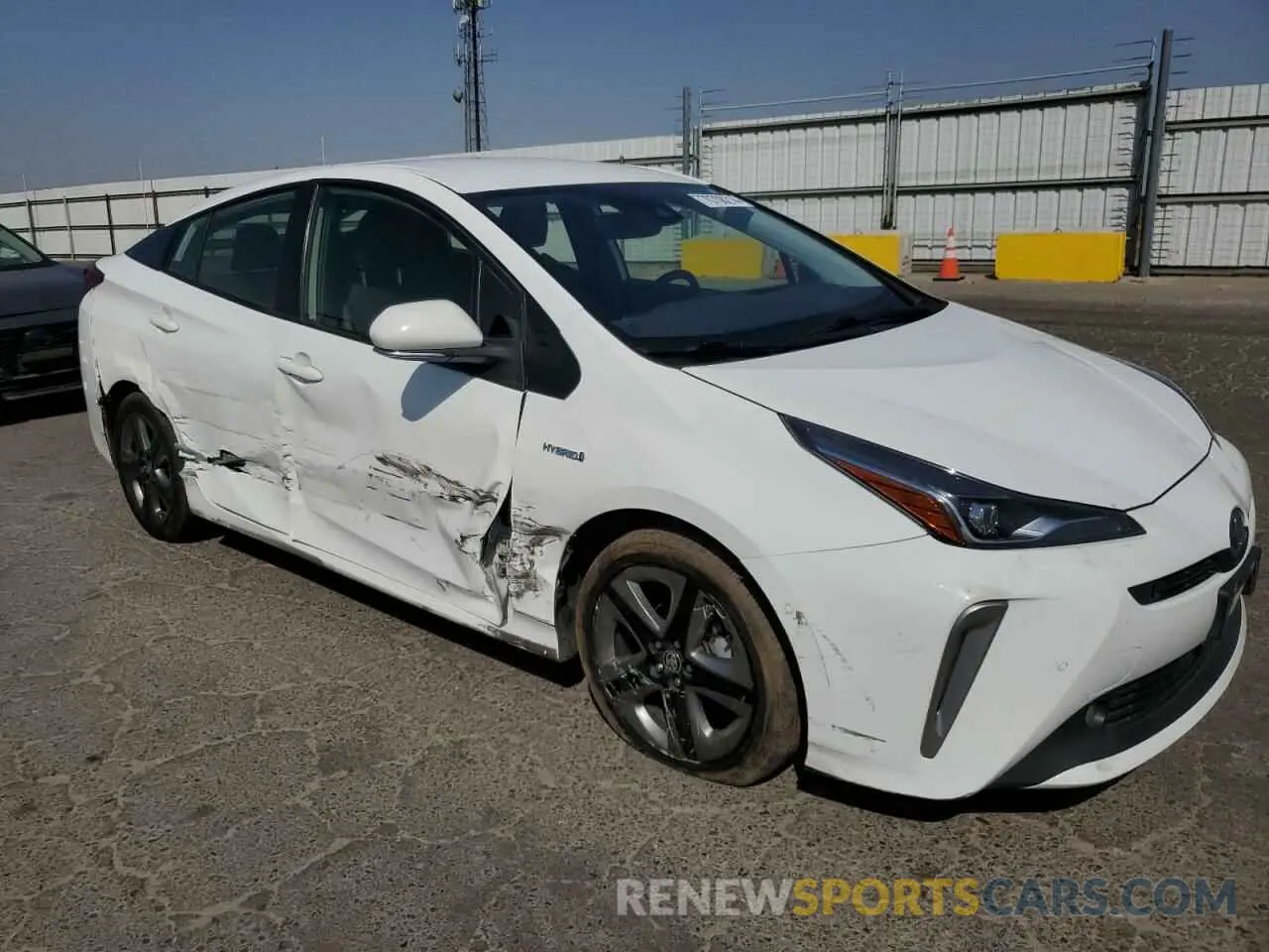 4 fotografías del automóvil dañado JTDKAMFU3N3154599 TOYOTA PRIUS NIGH 2022