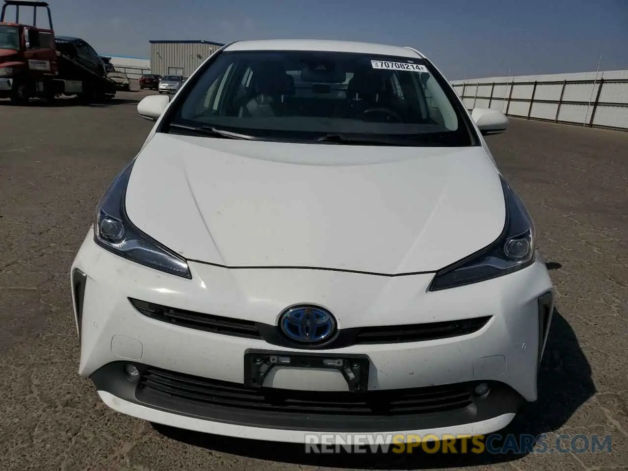 5 fotografías del automóvil dañado JTDKAMFU3N3154599 TOYOTA PRIUS NIGH 2022